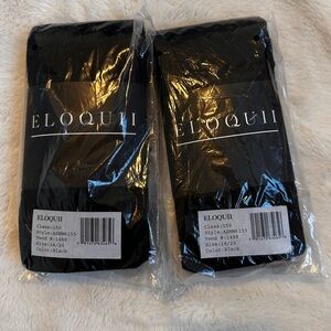 Eloquii Tights - Two Pair - Black - Size 18/20